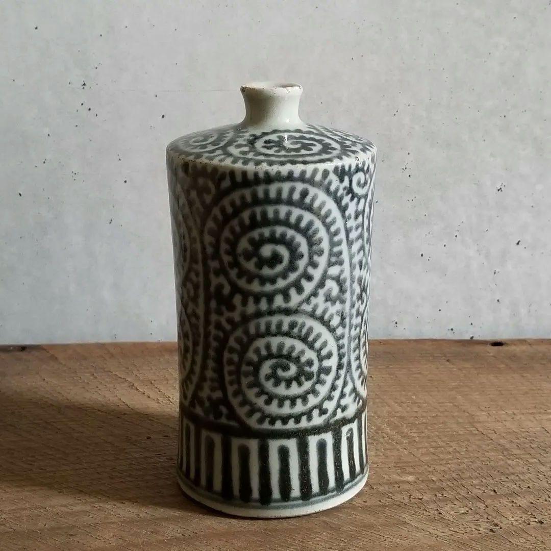 古伊万里 蝋燭徳利 ろうそく 徳利 江戸時代 くらわんか 蛸唐草 酒器