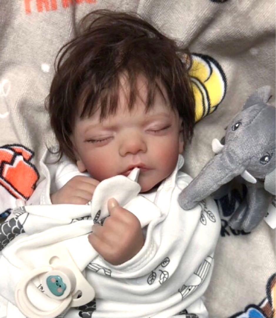 *・゜゜・*:.。リボーンドール　ねんねの男の子*:.。. .。.:*・゜゜・*