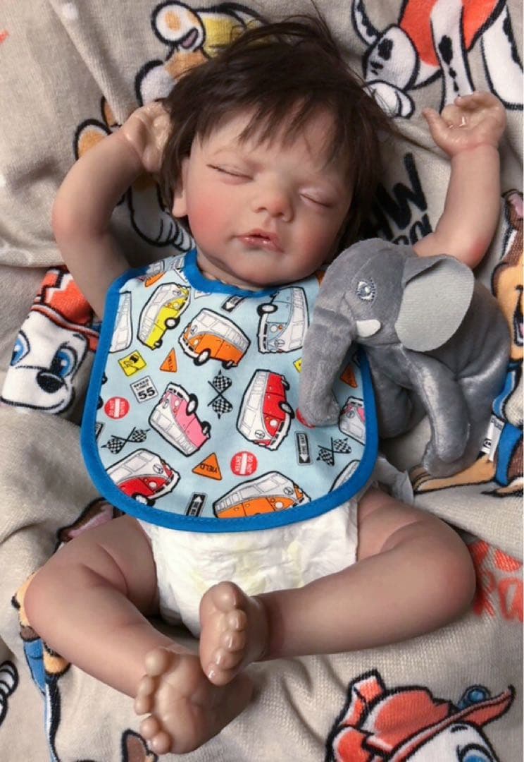 *・゜゜・*:.。リボーンドール　ねんねの男の子*:.。. .。.:*・゜゜・*