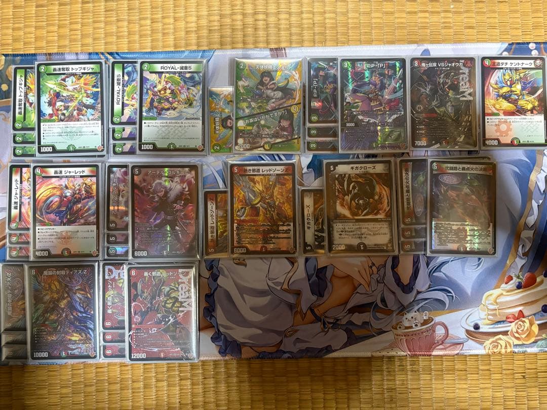 デュエマ デアリバイクデッキ 調整パーツ付き