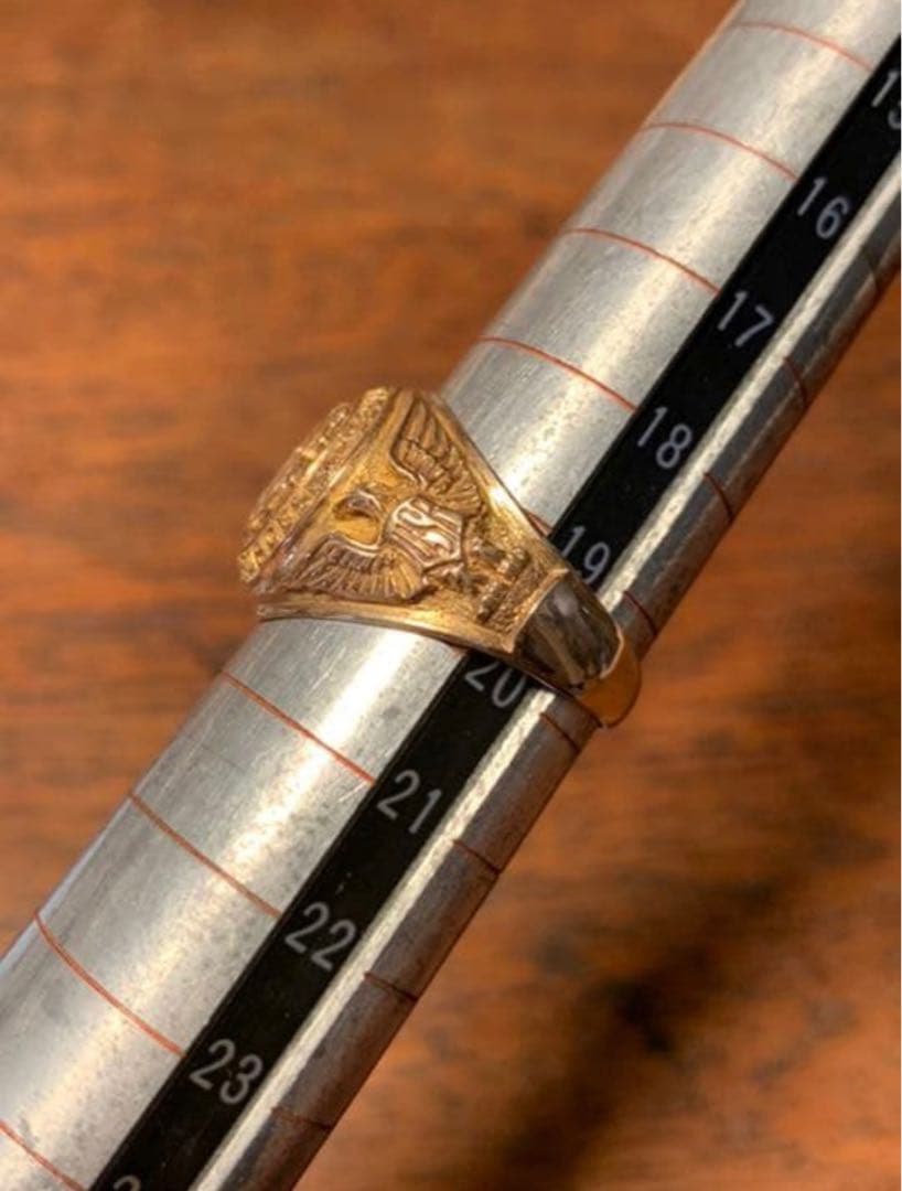 Military Ring ミリタリーリング10k