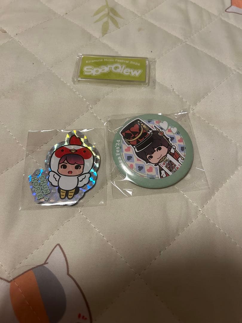kiramune SparQlew 缶バッジ チェキ アクキー バッジなど