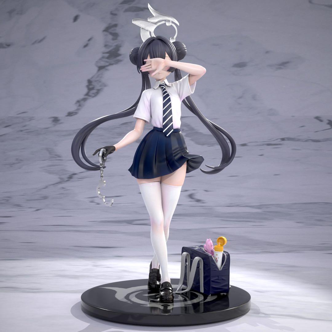 ブルーアーカイブ　竜華キサキ　制服　ガレージキット　完成品