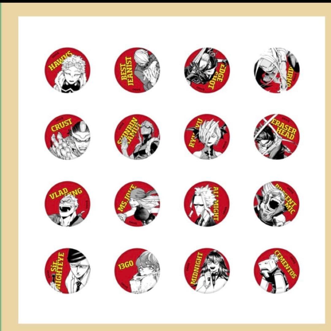 僕のヒーローアカデミア　限定　オールスター缶バッジpetit　100個セット