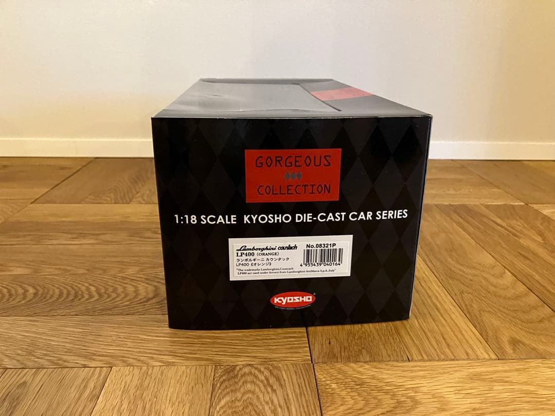 未開封 1/18 京商 ランボルギーニ カウンタック LP400 オレンジ