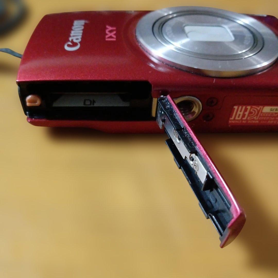 Canon IXY 200 レッド コンパクトデジタルカメラ