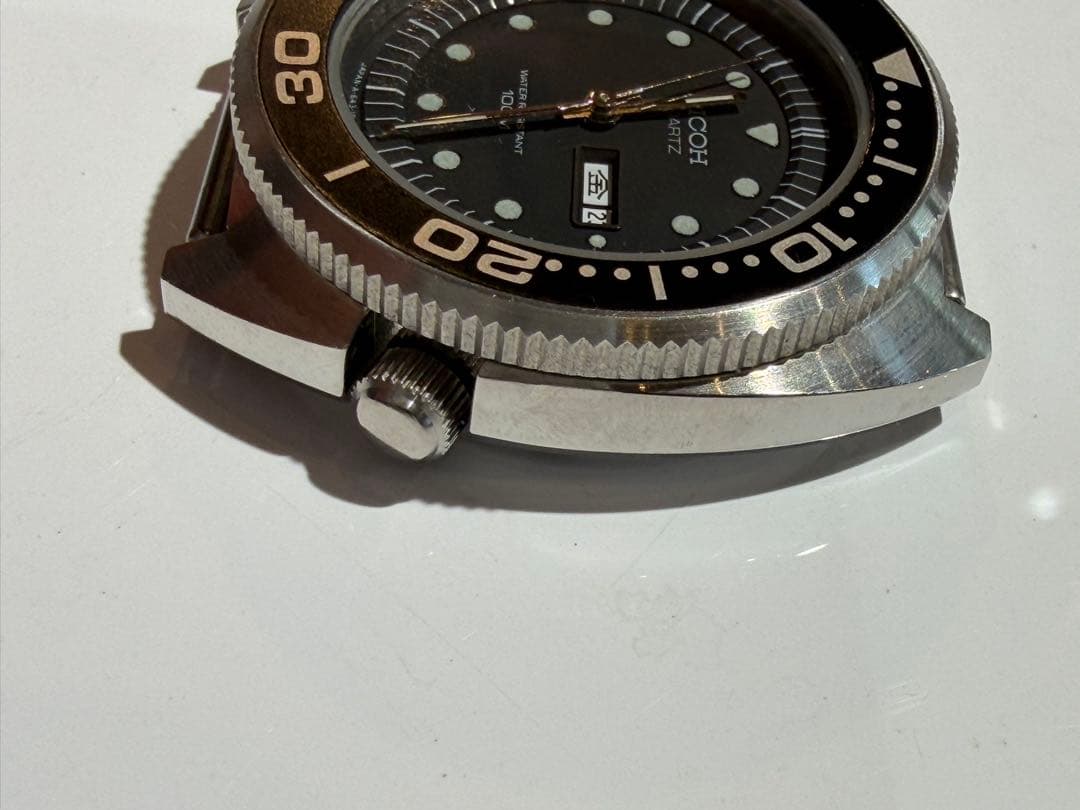 Ricoh クォーツ 腕時計 100m防水 ブラック未使用