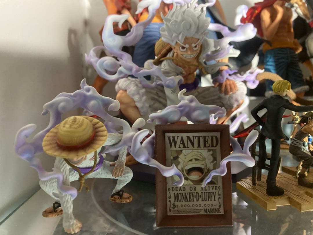 ワンピース　ルフィギア5 ガレージフィギュア　シリアルカード　海外限定