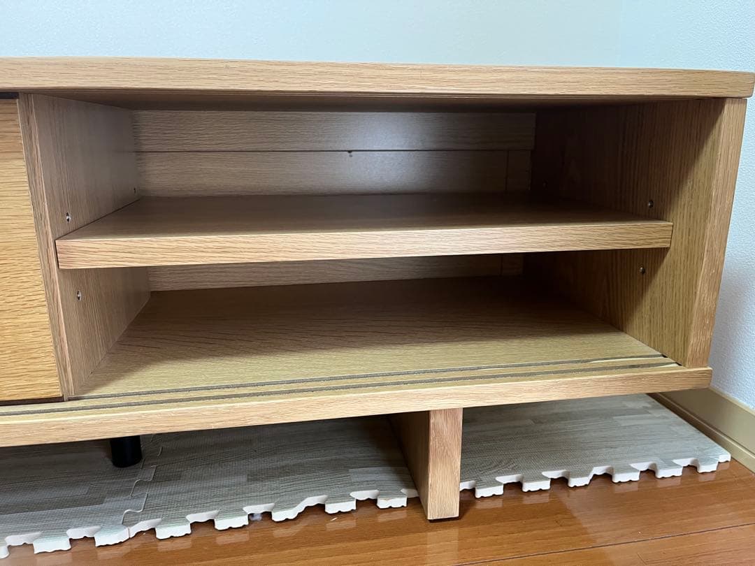 y　無印良品 オーク材 ＡＶラック テレビボード