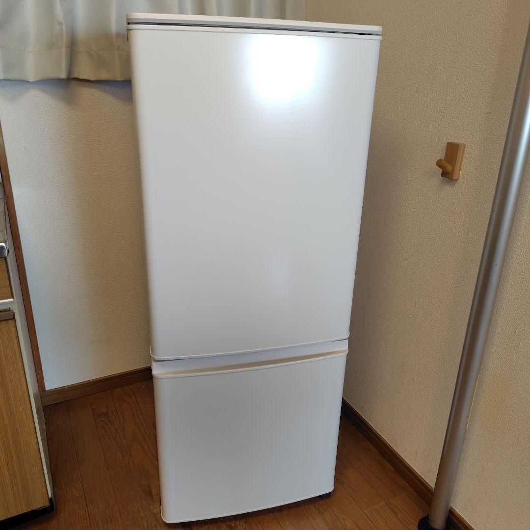 三菱電機 冷凍冷蔵庫 MR-P15K-W 2025年製 マットホワイト 146L