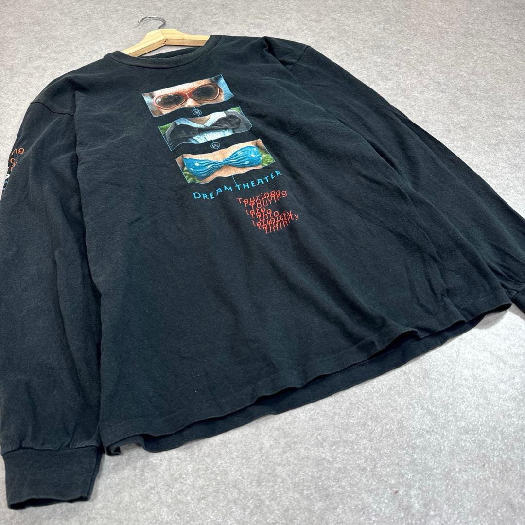 希少 DREAM THEATER ヴィンテージ バンドロングTシャツ 当時物 L