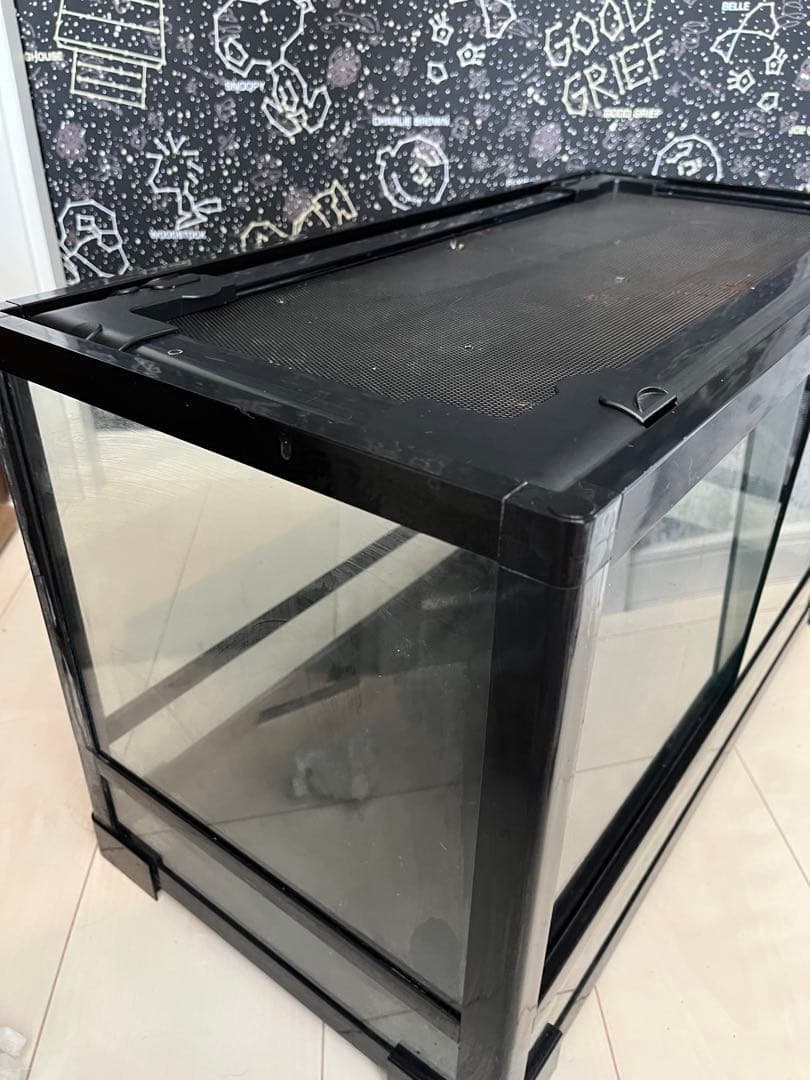 SANKO パンテオン ブラック BK6035 爬虫類 ケージ フトアゴ