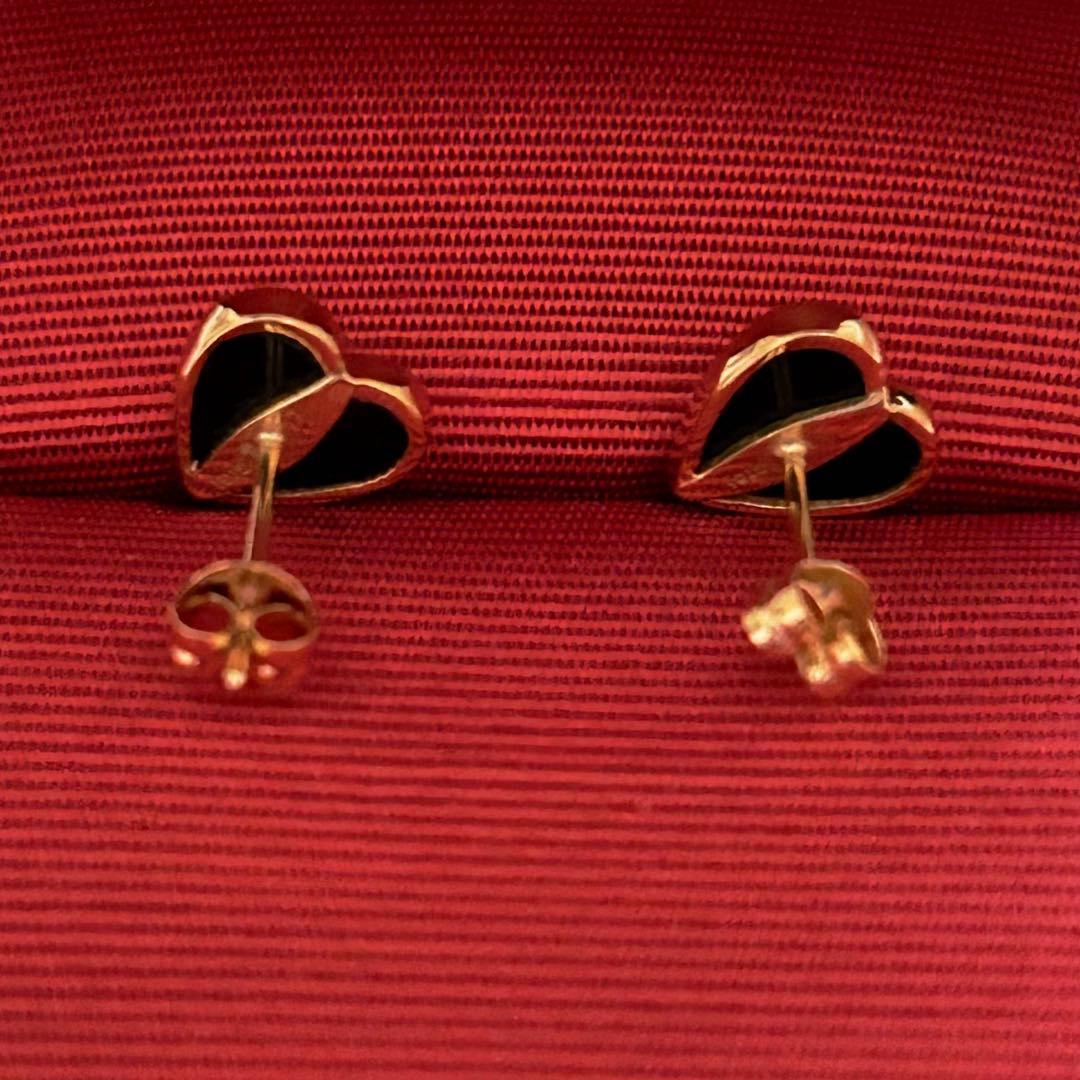 GIGI ハート オニキス(ブラック) ピアス