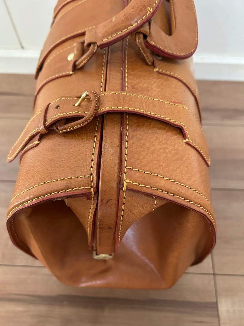 (極美品) Bruno Conti ブルーノコンテイ ボストンバッグ 本革