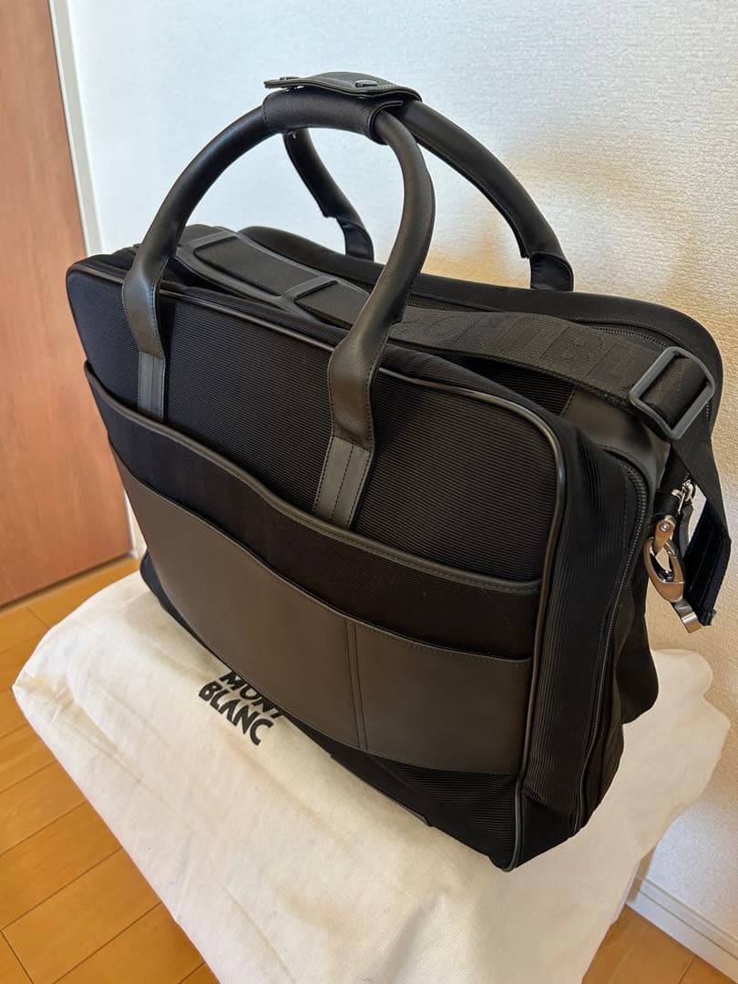 MONTBLANC ナイトフライト　2泊3日出張バック　ビジネスバッグ　ブラック