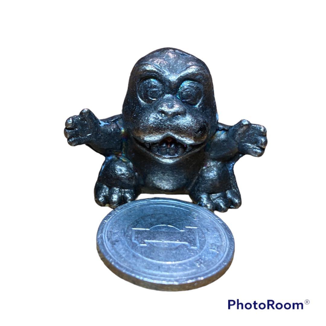 ミニラ フィギュア 金属 鉄 メタル 合金 レア 貴重 希少 ゴジラ レトロ