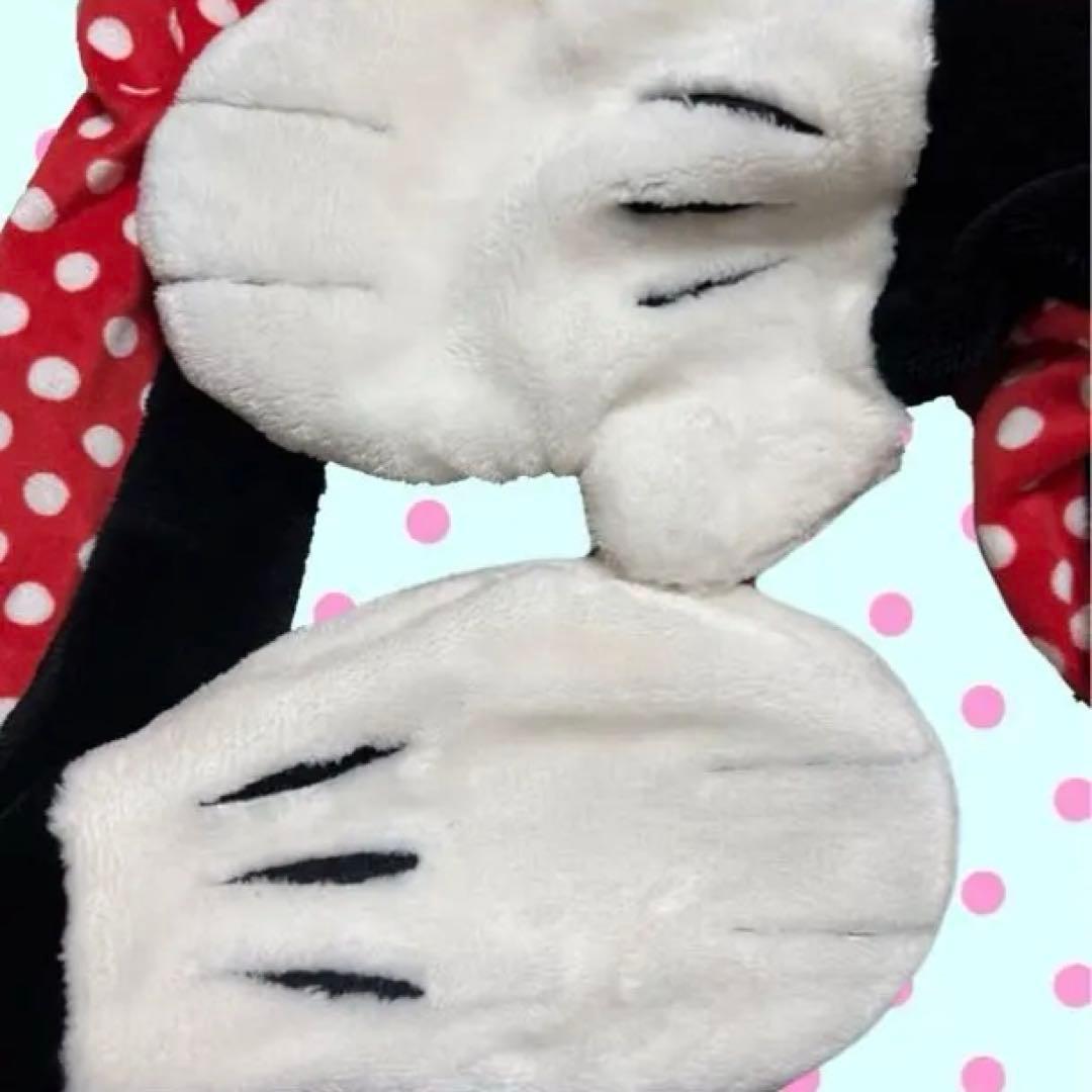 ミニー　マフラーファンキャップ　ヘアクリップ セット