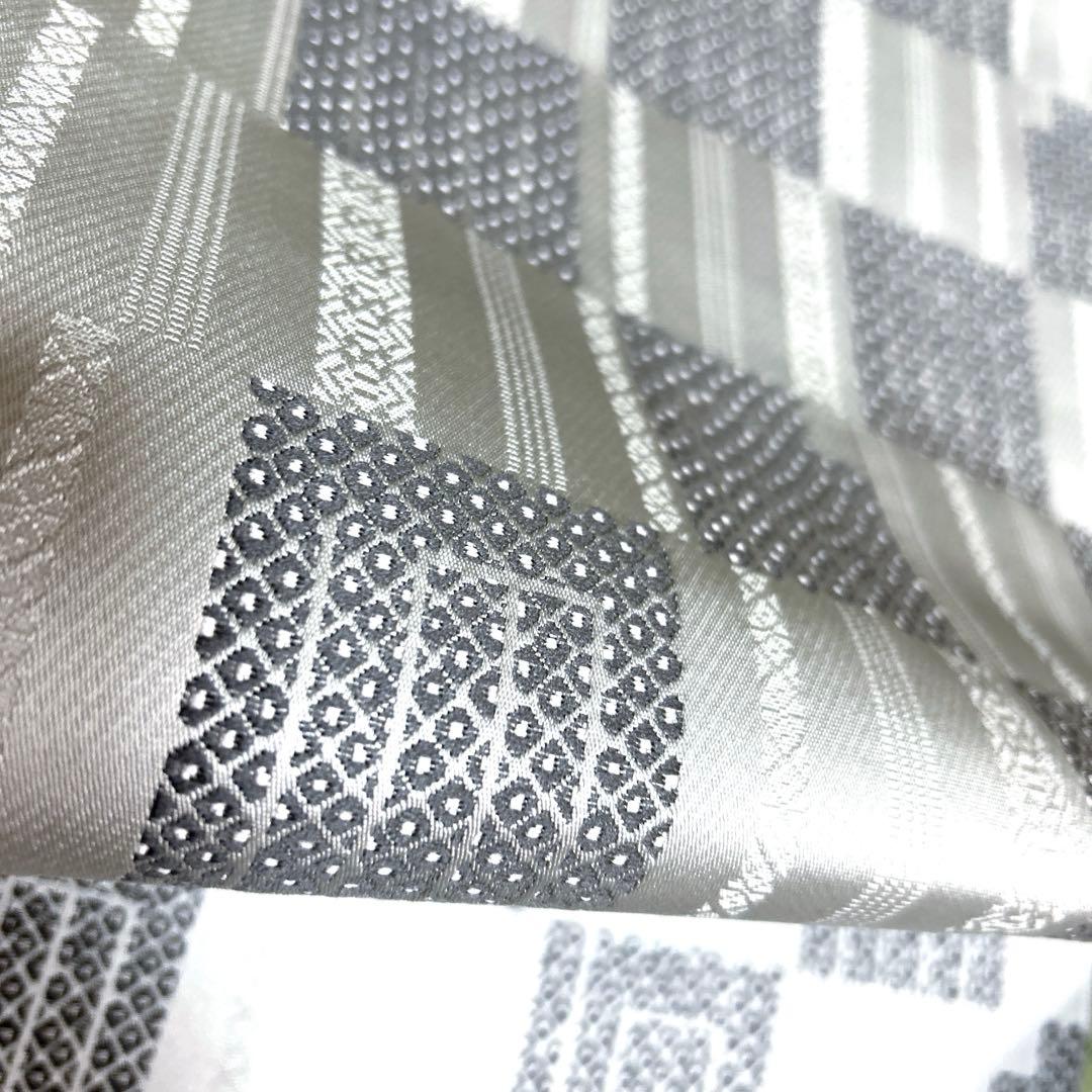 正絹　博多織 名古屋帯《源氏香》