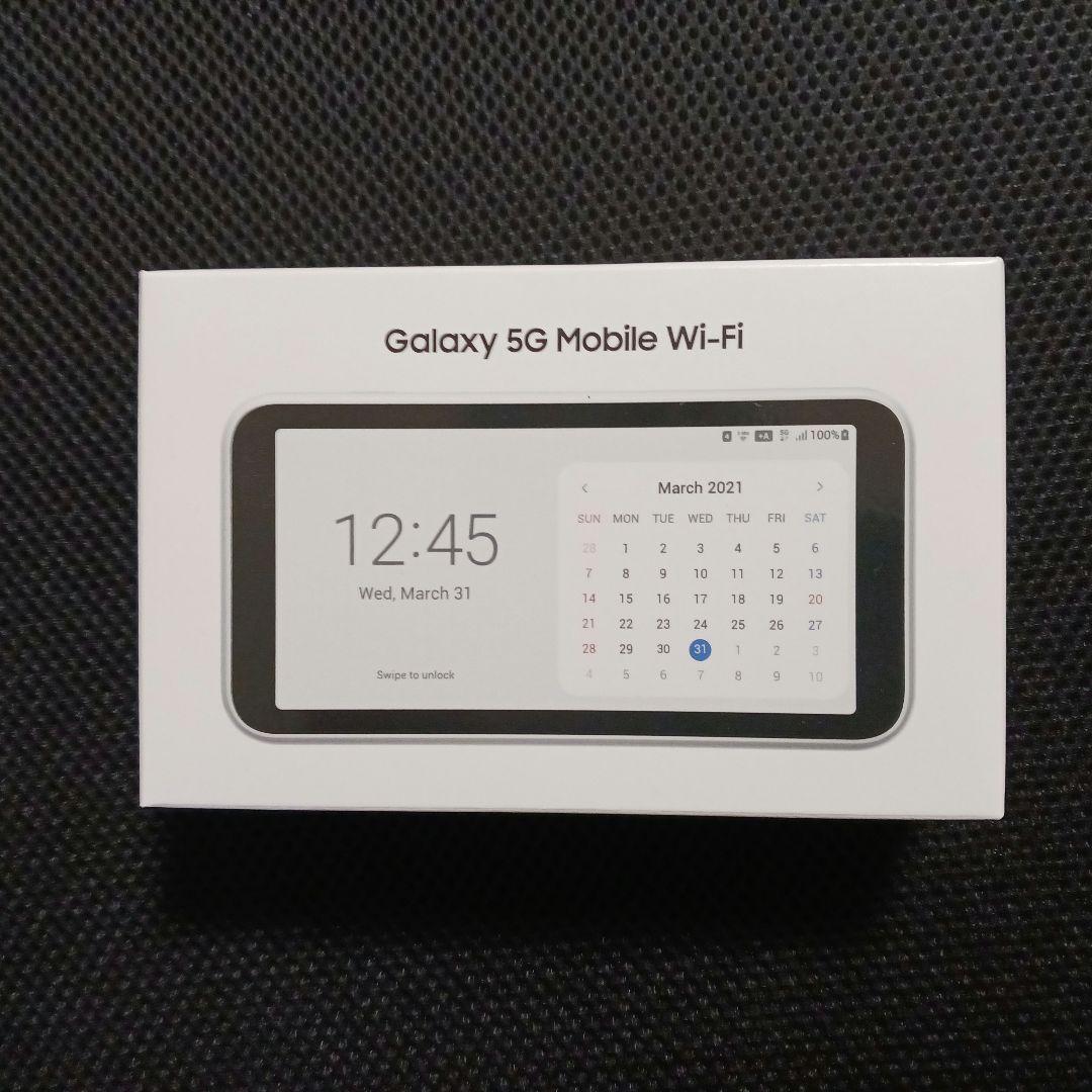 Galaxy 5G モバイルルーター ホワイト