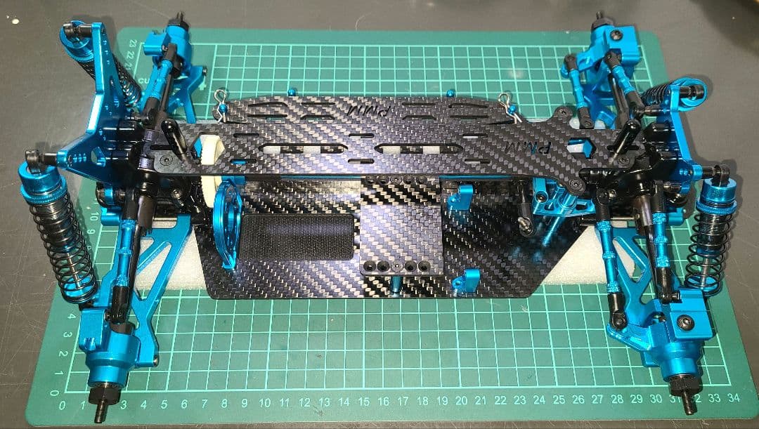 タミヤTT02Bタイプのフルベアリングフルオプション車