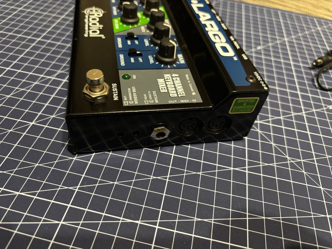 RADIAL Key-Largo/キーボードミキサー/オーディオインターフェイス