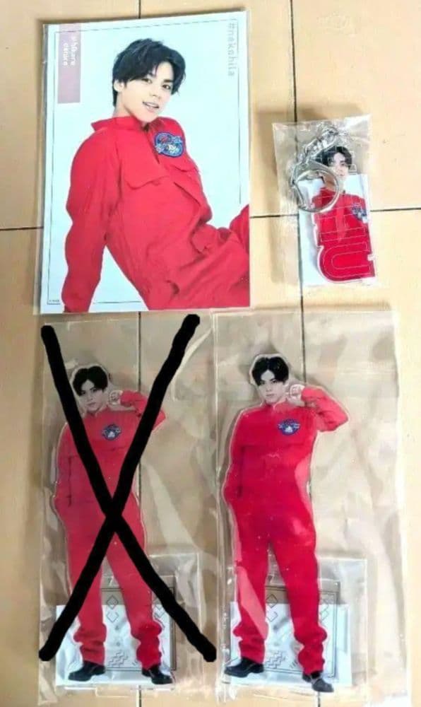 大城光　白又敦 アクリルスタンド アクキー フォトセット 缶バッジ 猫ひた