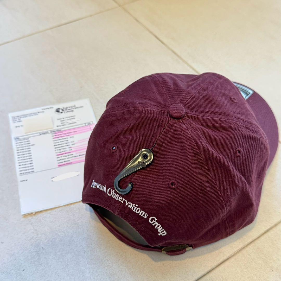 【実物】 FOG Maroon F Hat