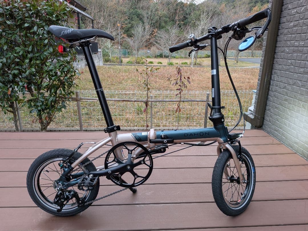 DAHON K3 カスタム ピーコックブルー