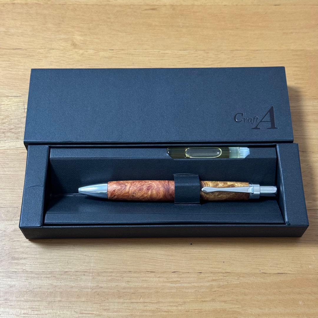 Craft A クラフトエー カリン瘤 ツイスト式 マルチペン ML502