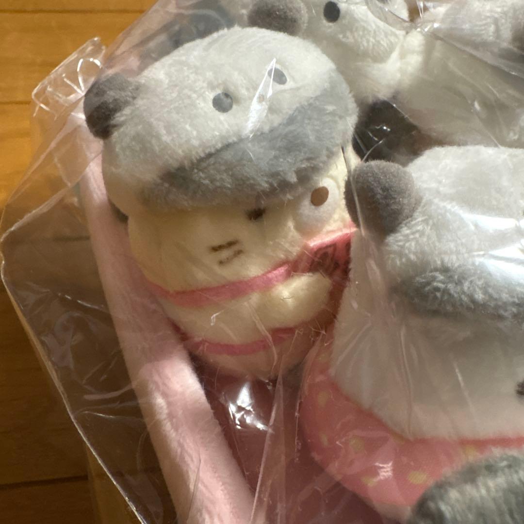 すみっコぐらし　東京駅店3周年　ぬいぐるみ　パンダ観光バス　てのりぬいぐるみ