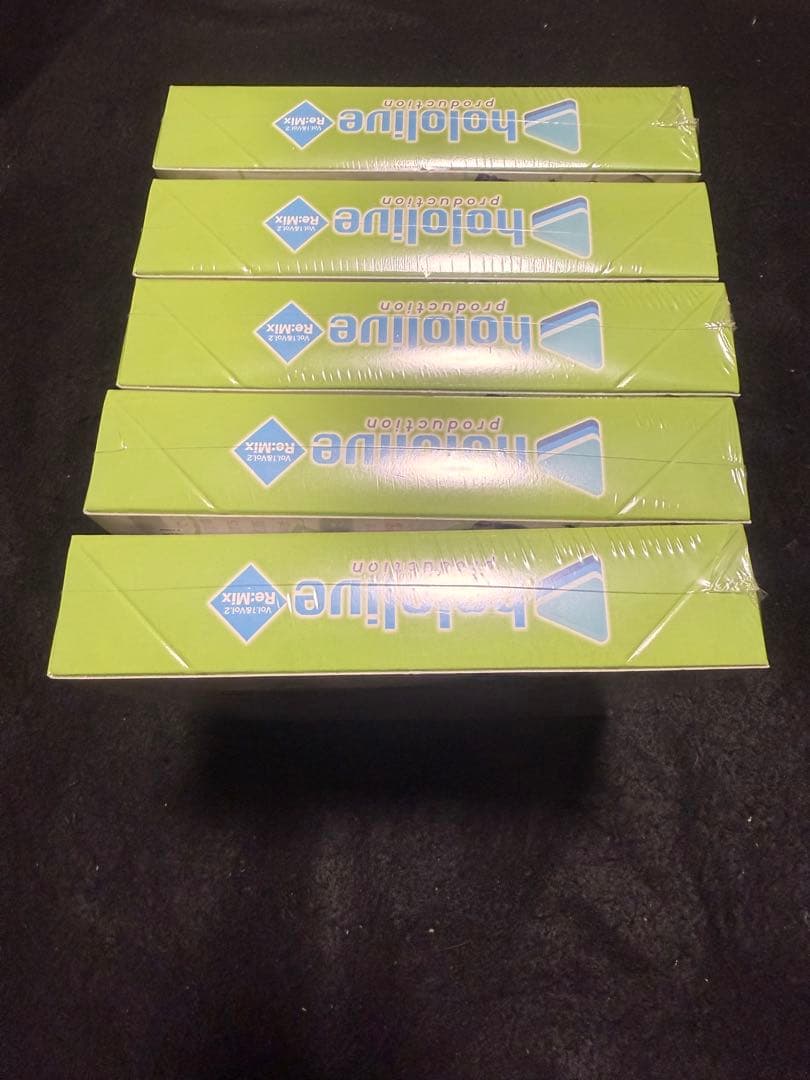 【新品未開封シュリンク付き】ヴァイス　ホロライブリミックス　5ボックス