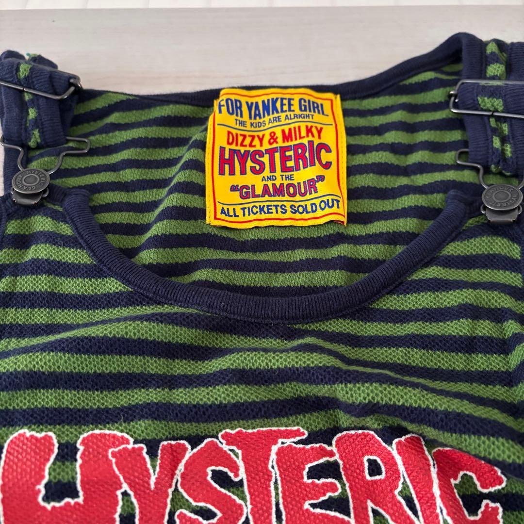 HYSTERIC GLAMOUR DEADLY SOUNDS タンクトップ　緑