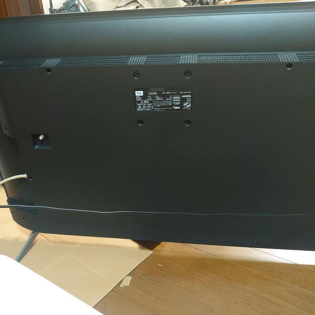 ■使用約1年■スマートテレビ 43P815B 4K Android TV