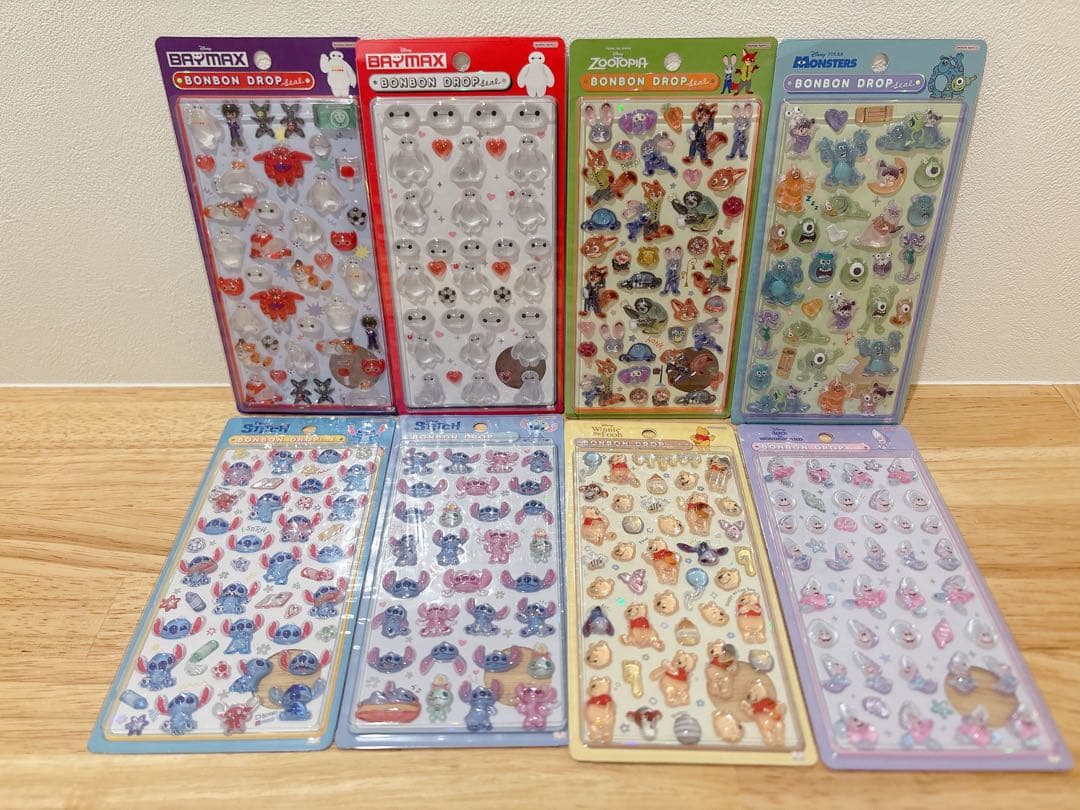 【正規品】ボンボンドロップシール　ディズニー