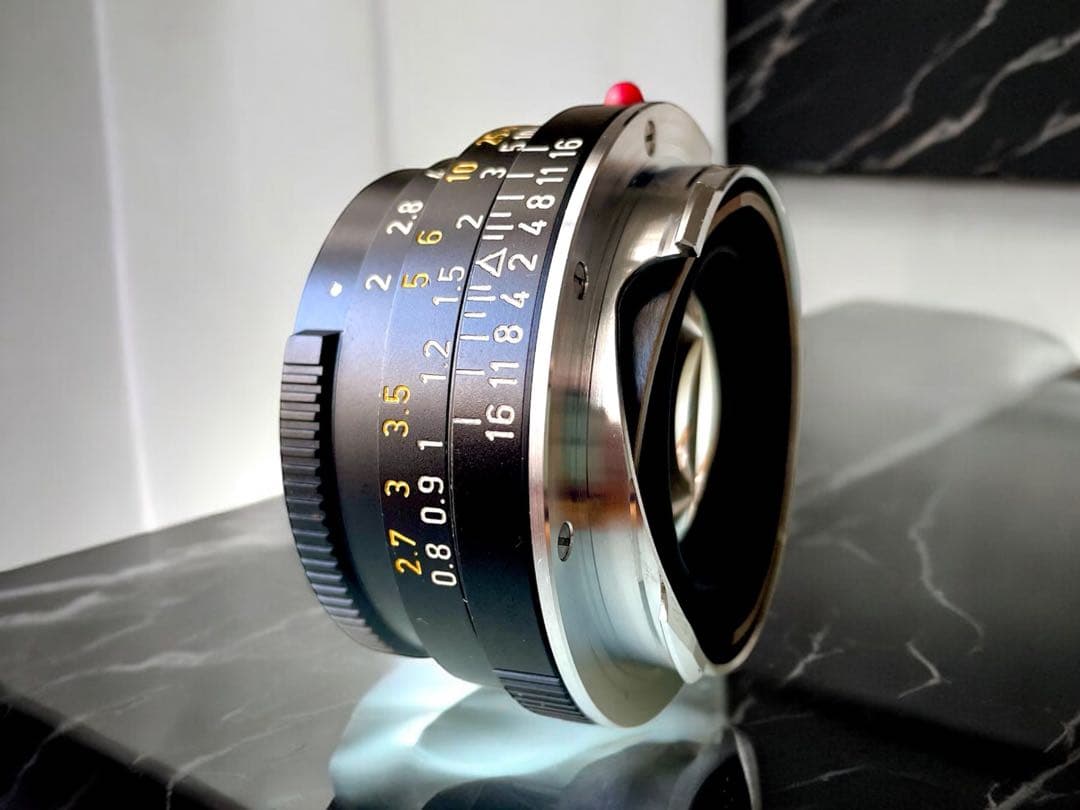 関東カメラサービスOH済票付　LEICA Summicron-C 40mm f2