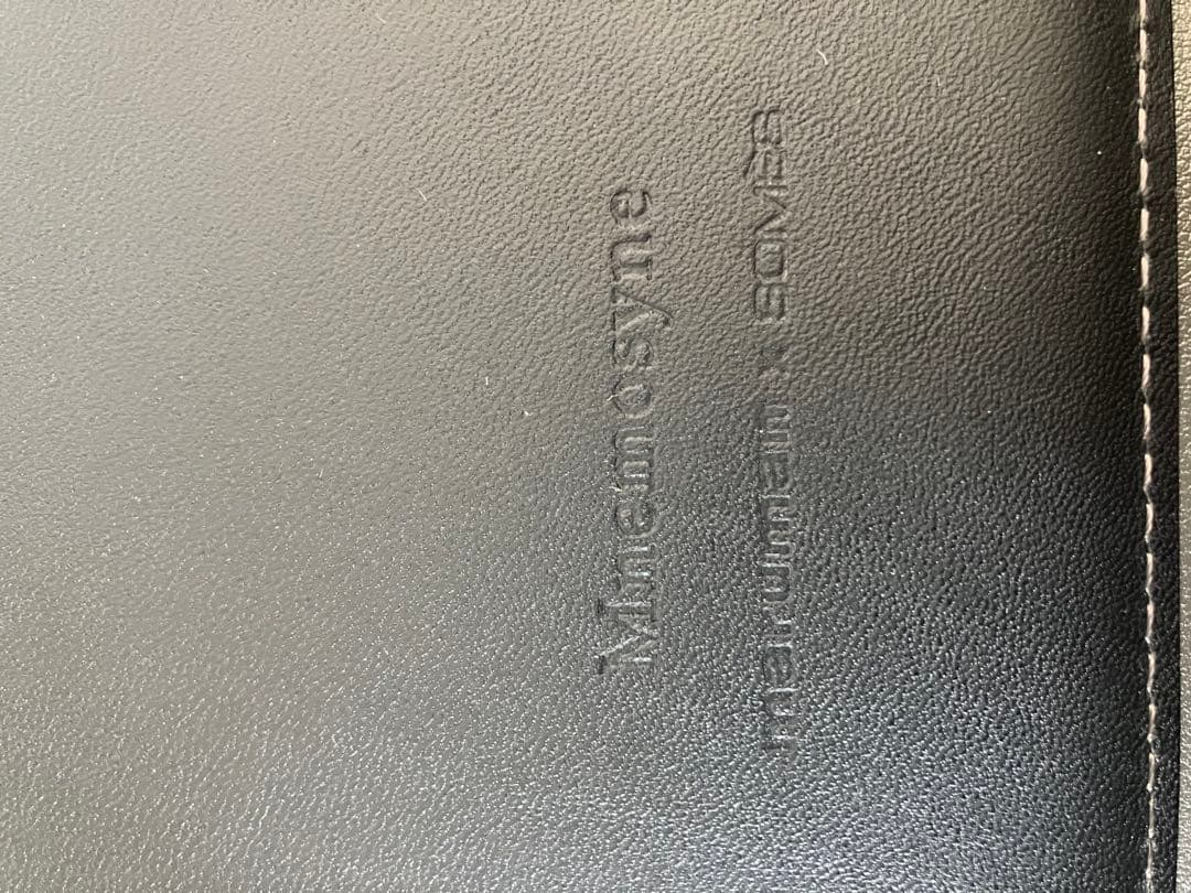 ソメスサドル A4ノートカバー　本革