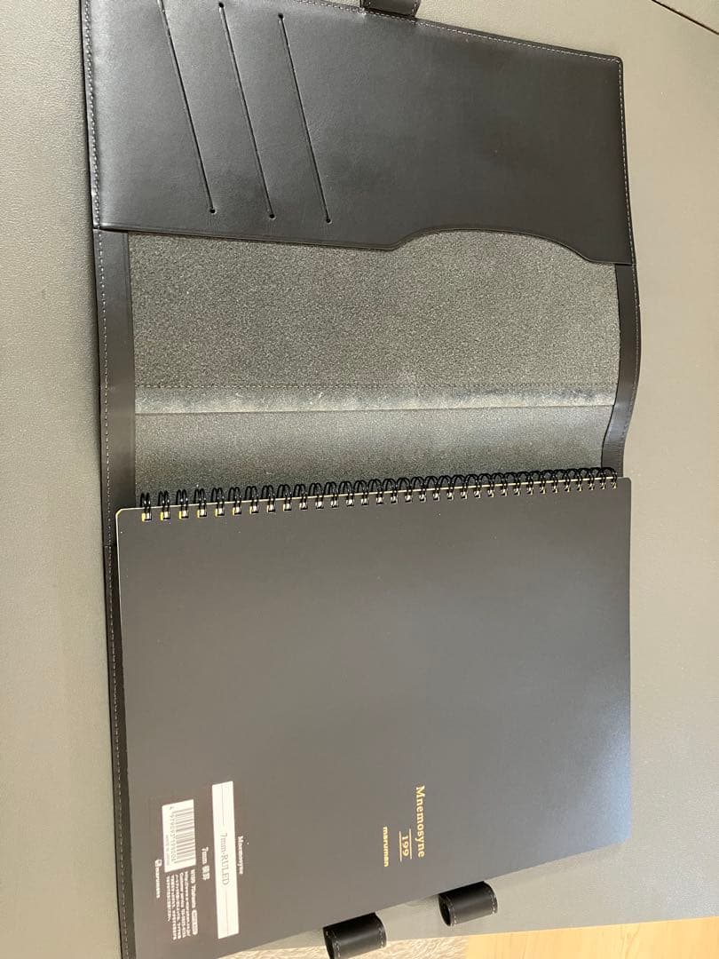 ソメスサドル A4ノートカバー　本革