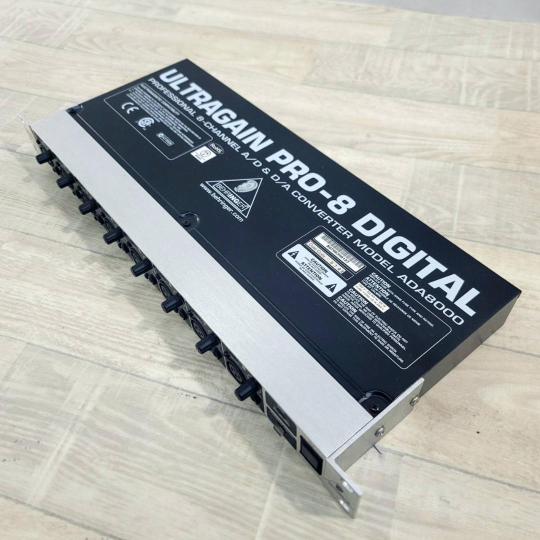 【美品】Behringer AD/DA コンバータ 8ch ADA8000 ①