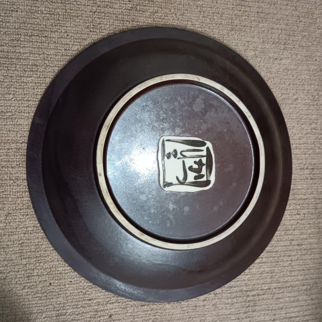 佐藤勝彦 陶器 絵皿 2枚(顔1顔4)セット 仏様 お地蔵様 大型 サイン 希少