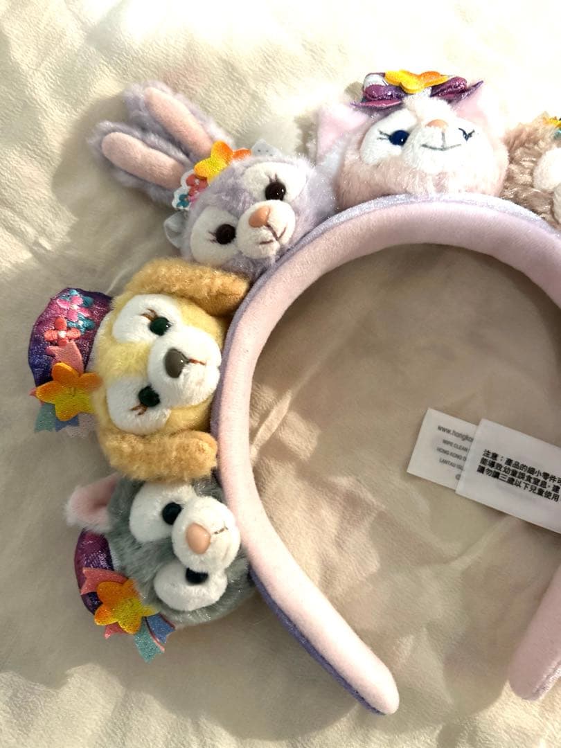 香港ディズニー20周年記念　ダッフィーフレンズカチューシャ