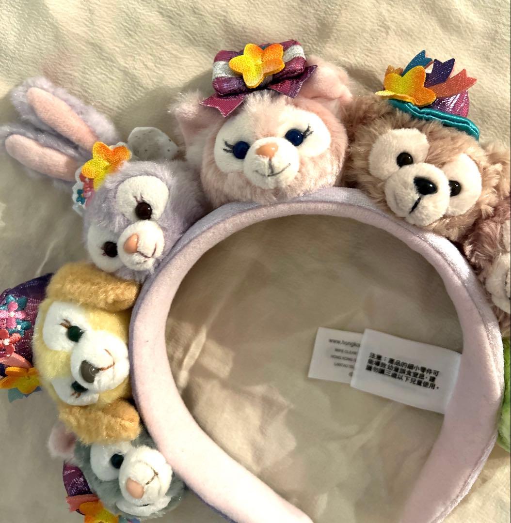 香港ディズニー20周年記念　ダッフィーフレンズカチューシャ