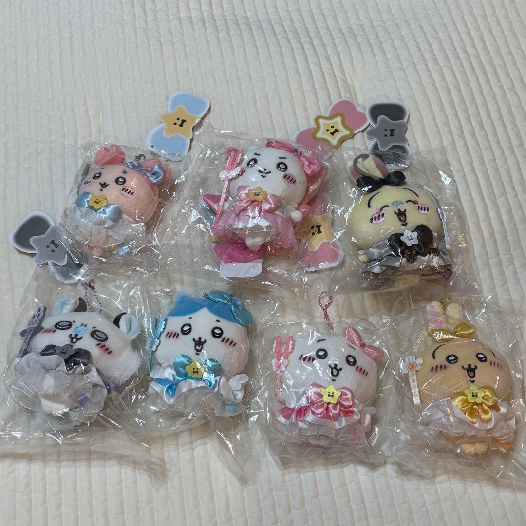 【全8点＋おまけ付き】まじかるちいかわ・超まじかるちいかわ　マスコットとチャーム