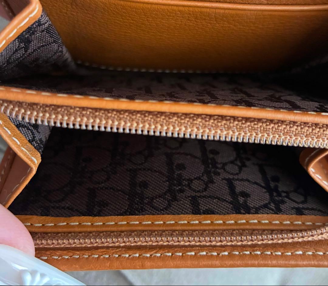 ✨美品✨Dior Vintage... saddle wallet /•᷅•᷄\Ⳋ