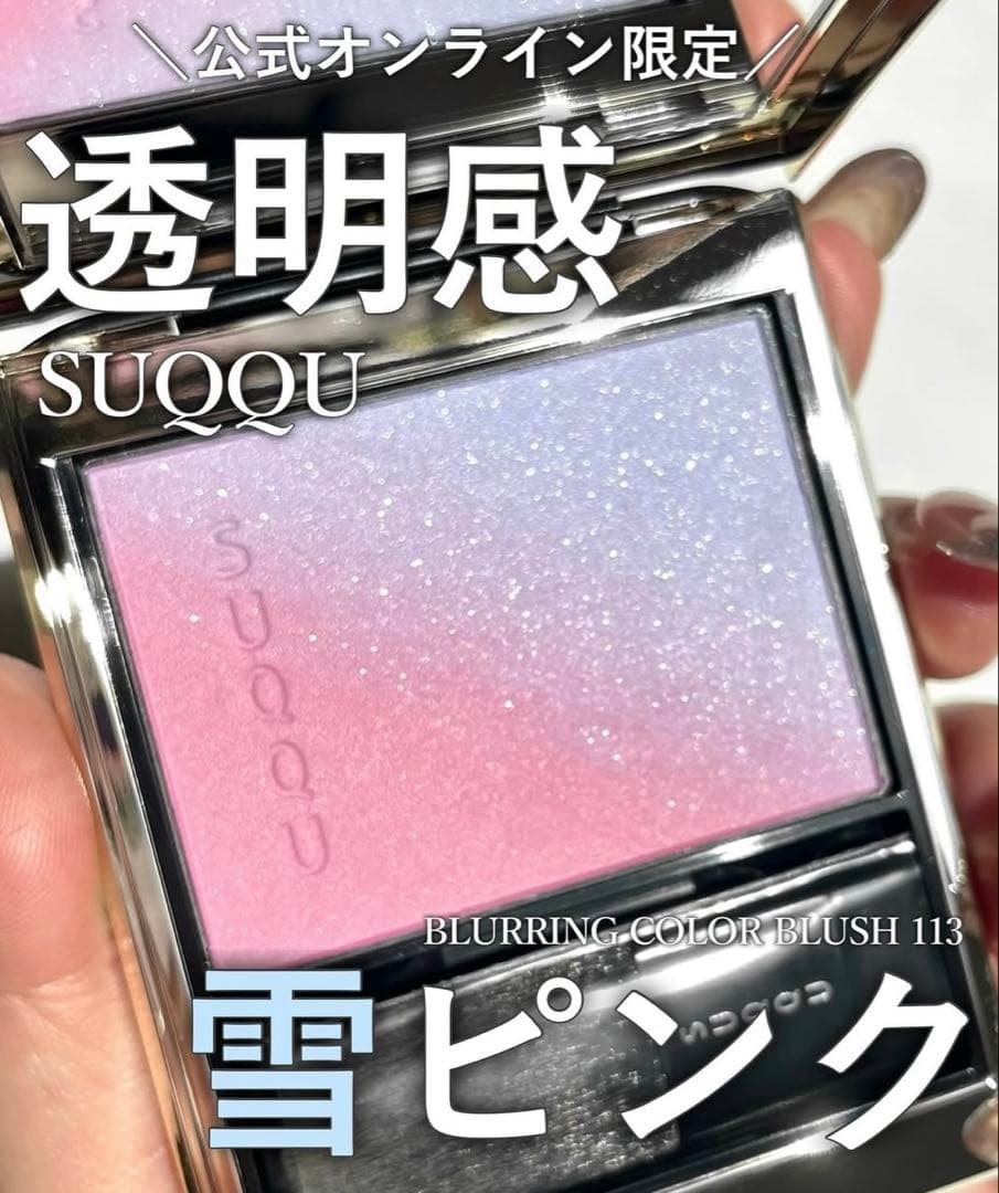 【新品未使用】ブラーリング カラー ブラッシュ 113 冬織 オンライン限定色