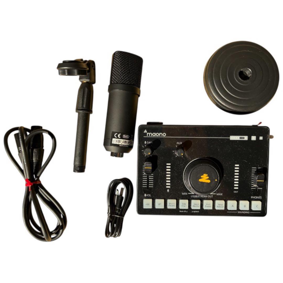 maono Caster C2 XLRコンデンサーマイクセット