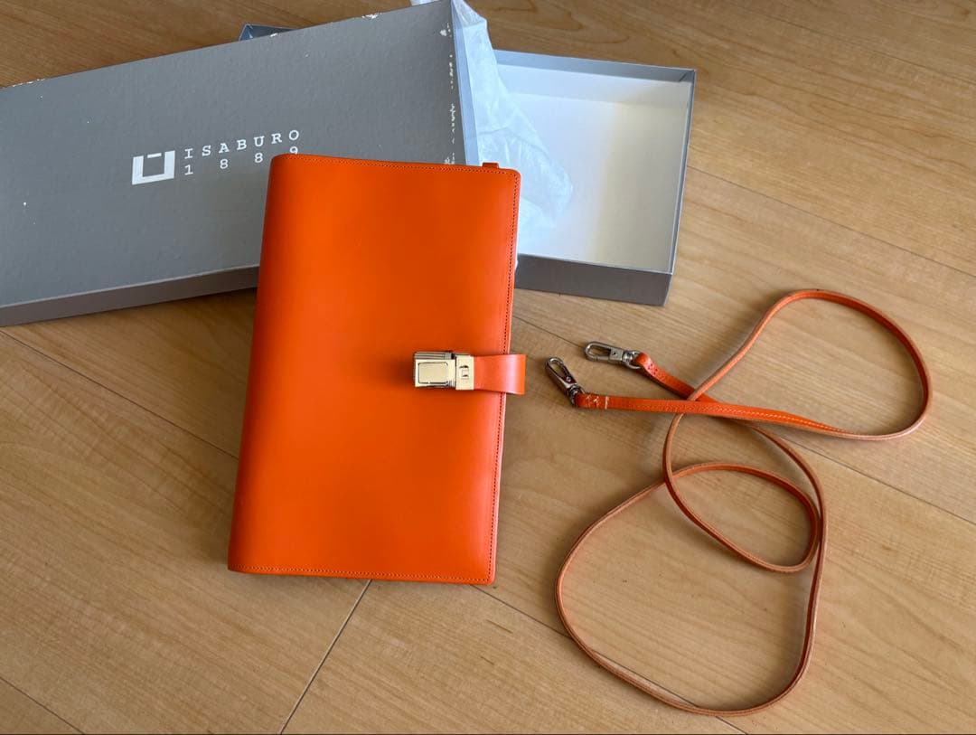 【新品未使用・希少】ISABURO 1889 本革多機能手帳＆ペンケース