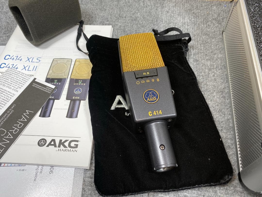 美品 AKG C414 XLⅡ コンデンサーマイク
