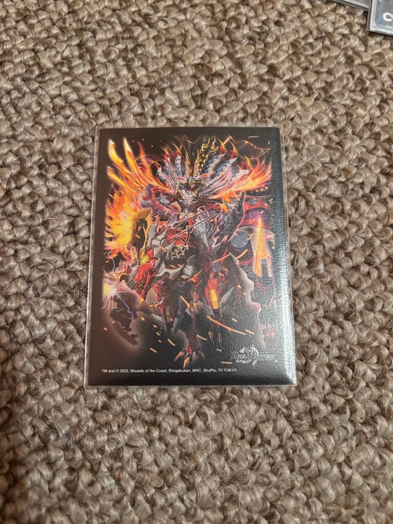 さ*ば様 デュエルマスターズ　デッキ　オボロティガウォック　三重　スリーブ付き