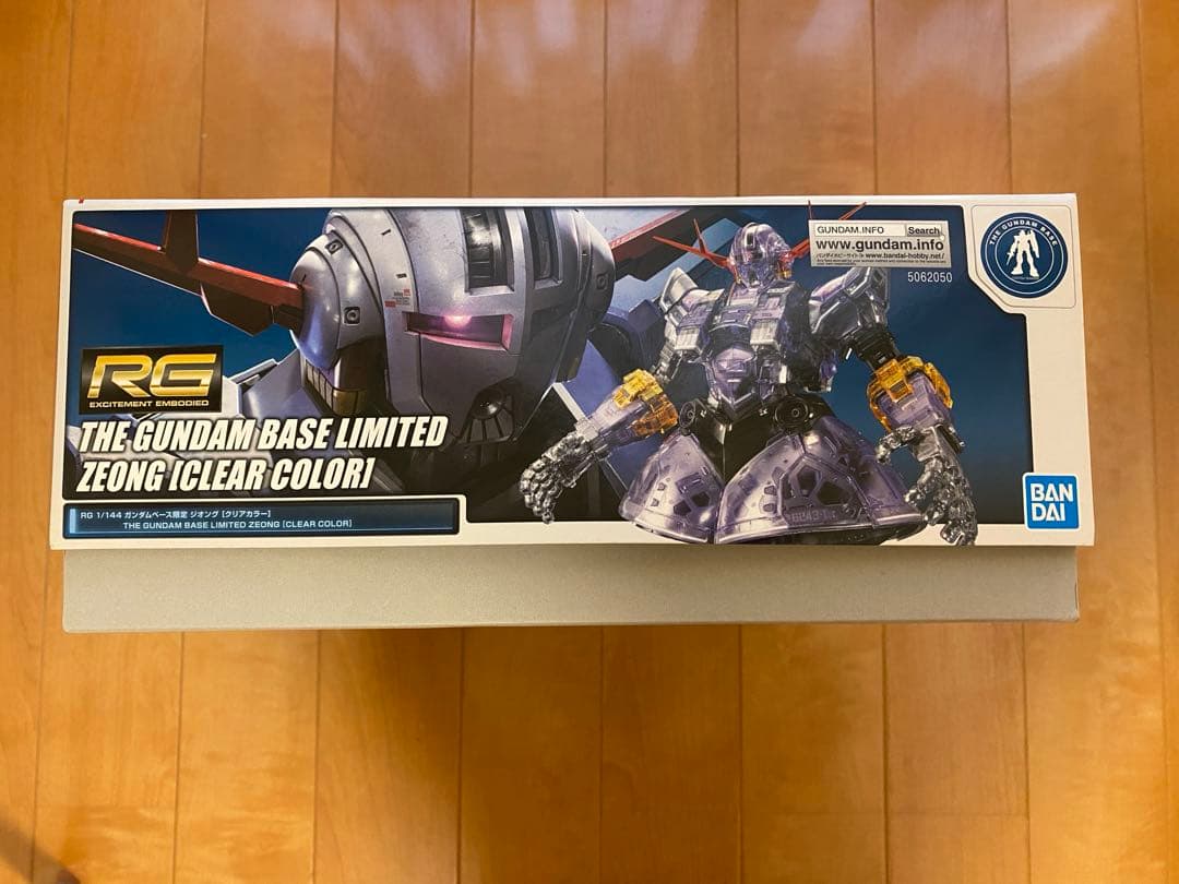 RG 1/144 MSN-02 ジオング クリアカラー　新品未組立