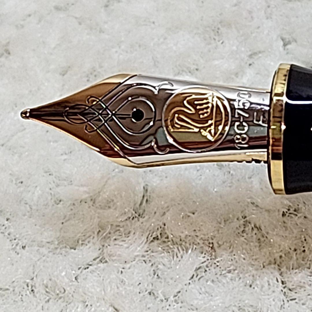 ペリカン　Pelikan　スーベレーン　M800 ブルー　ペン先18K　美品